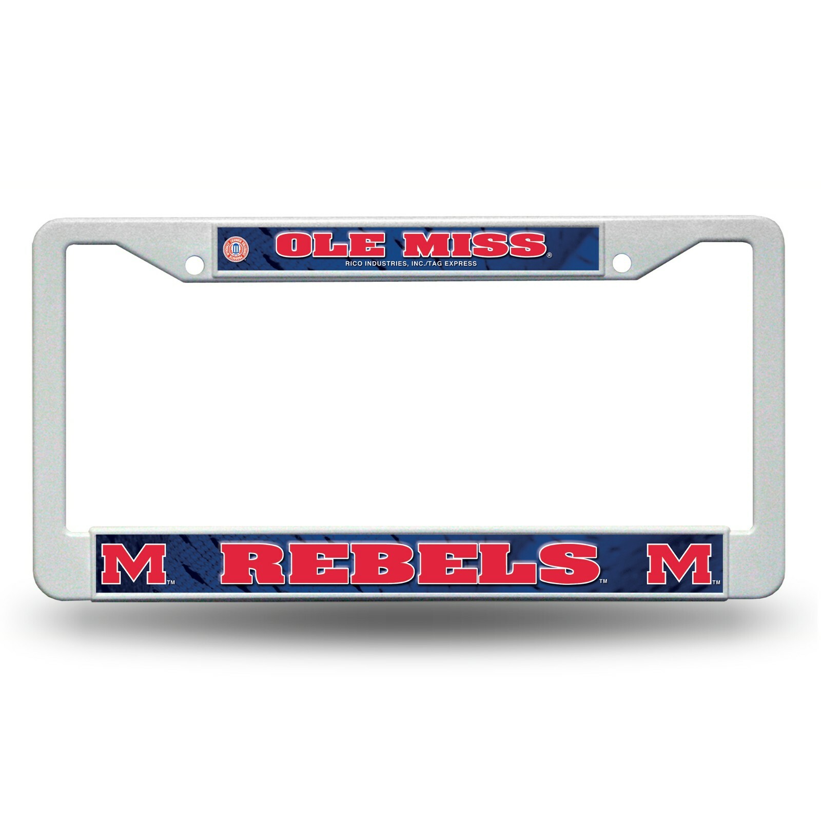 Ole Miss Rebels Plastic License Plate Frame. #478/K