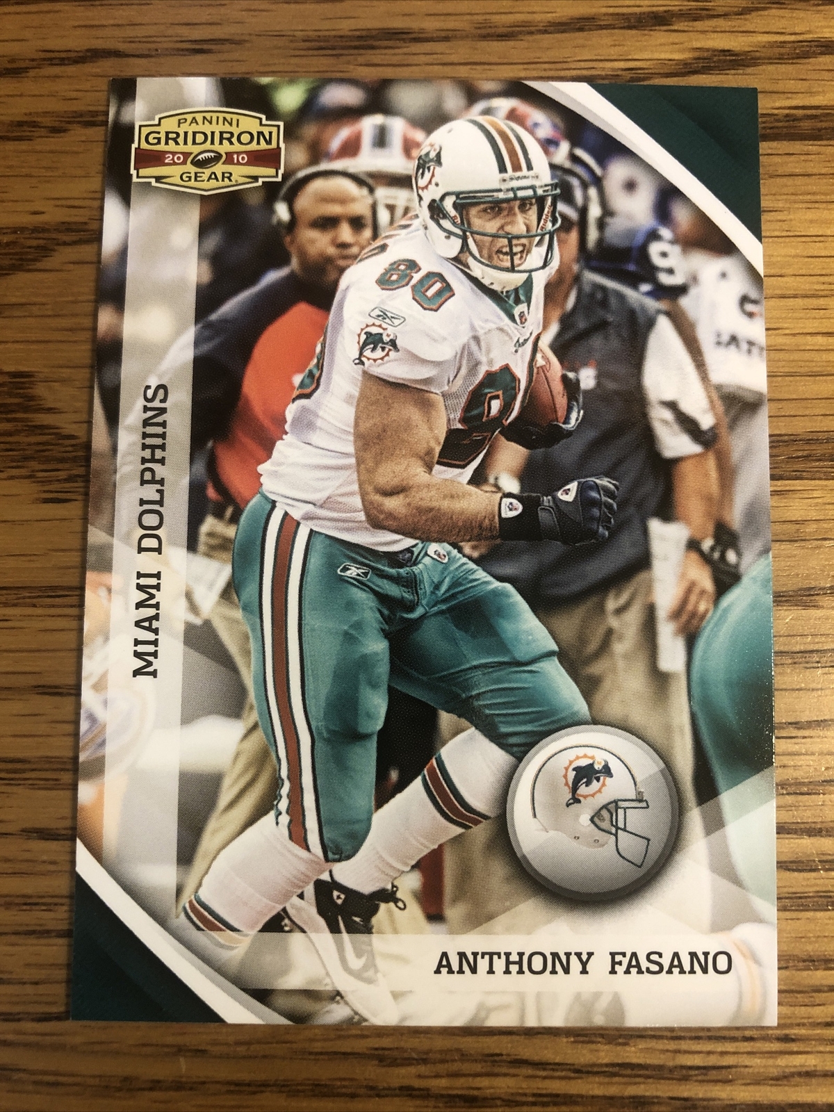 Anthony Fasano 2010 Panini Gridiron Gear Dolphins #74 6225