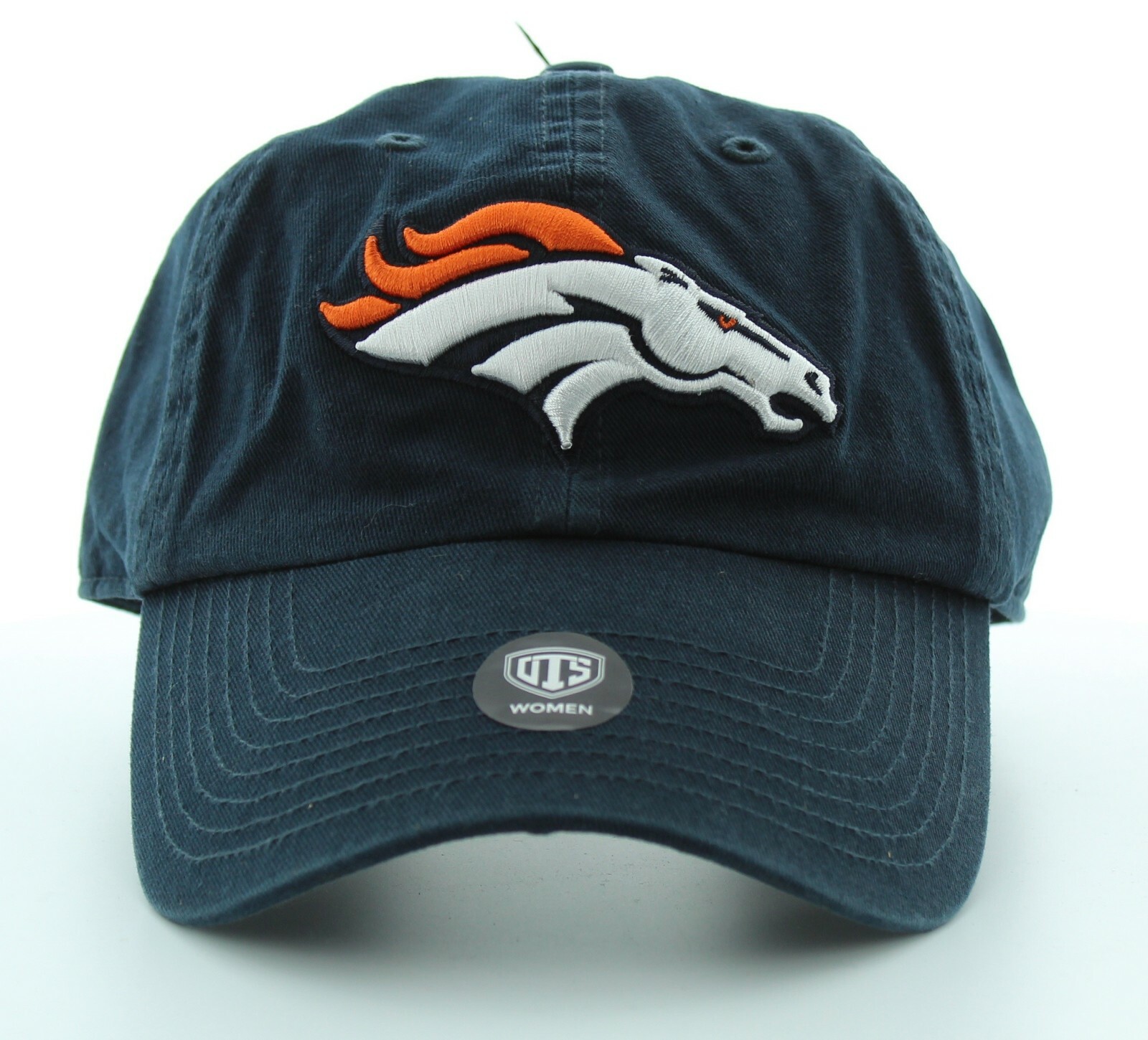 OTS Denver Broncos Hat, NFL Womens Ball Cap with Logo, Adjustable