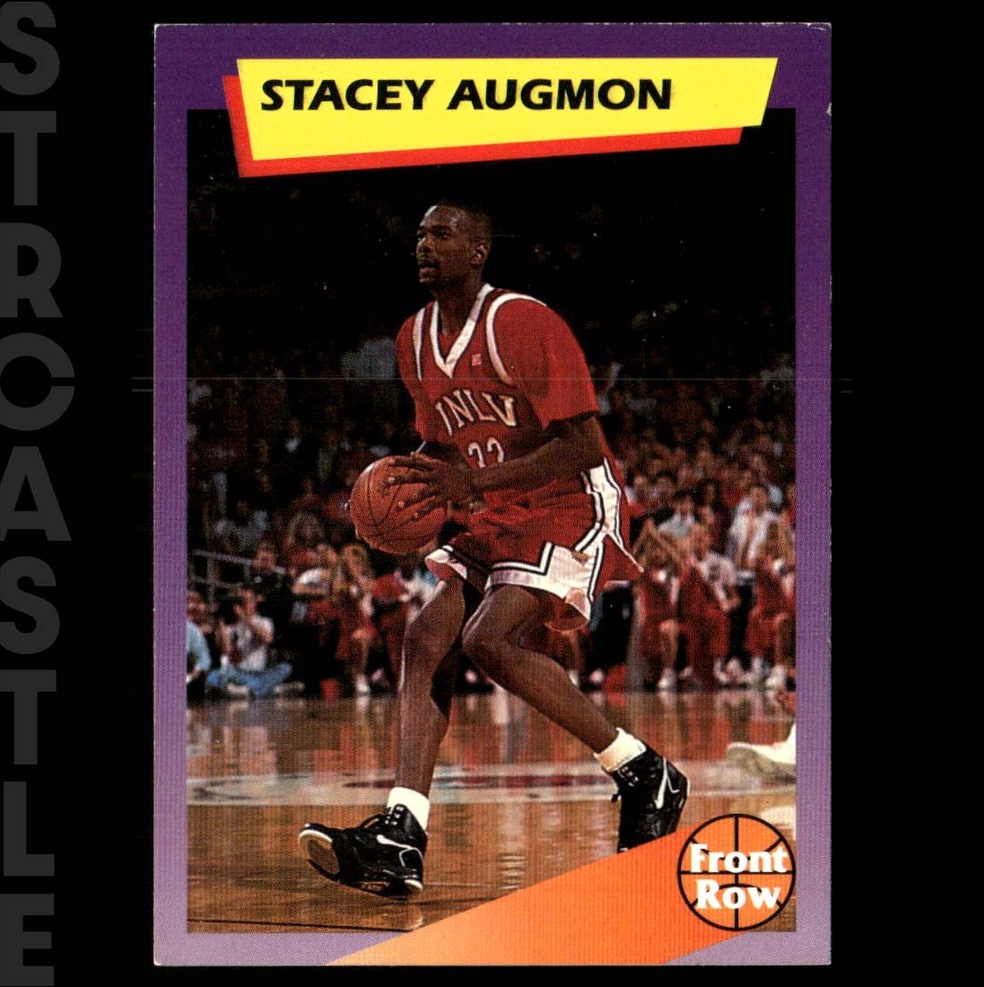 Stacey Augmon RC 1991-92 Front Row #11 UNLV 🏀 Basketball Card
