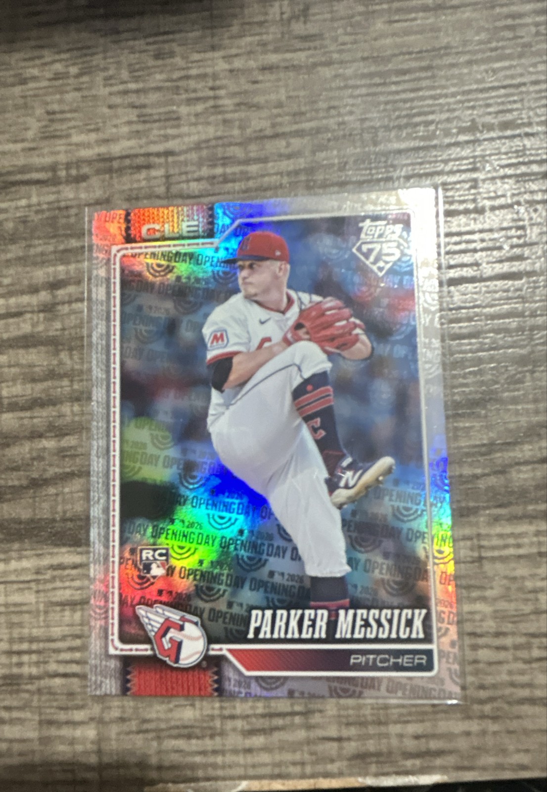 2026 Topps Series 1 – Parker Messick #67 Opening Day (RC)