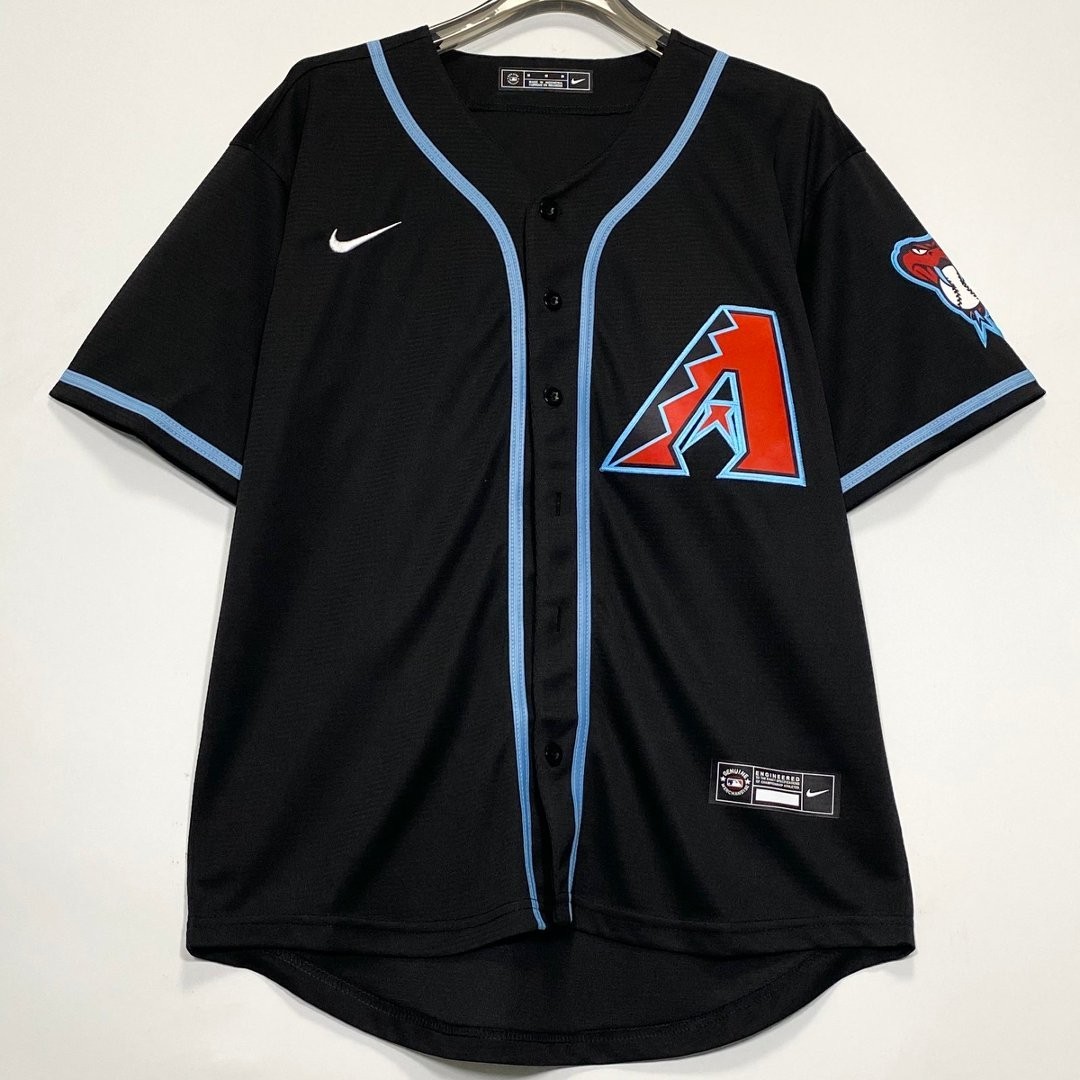 Arizona Diamondbacks Blank Embroidered Baseball Jersey NWT! Black S-3XL