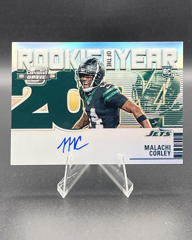 2024 Panini Contenders Optic- Malachi Corley #ROY-MCY ROY / 99 (RC,AU)