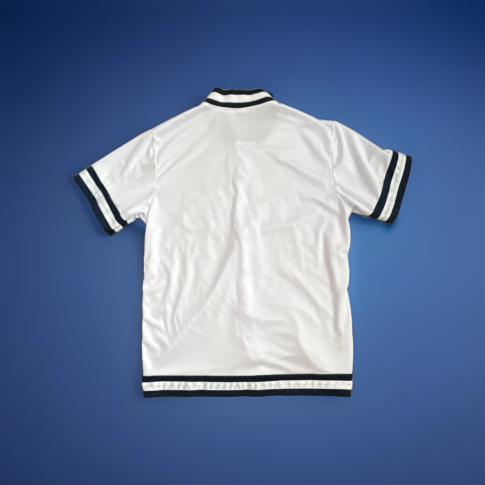 Tampa Bay Rays Button-Front Jersey Shirt M