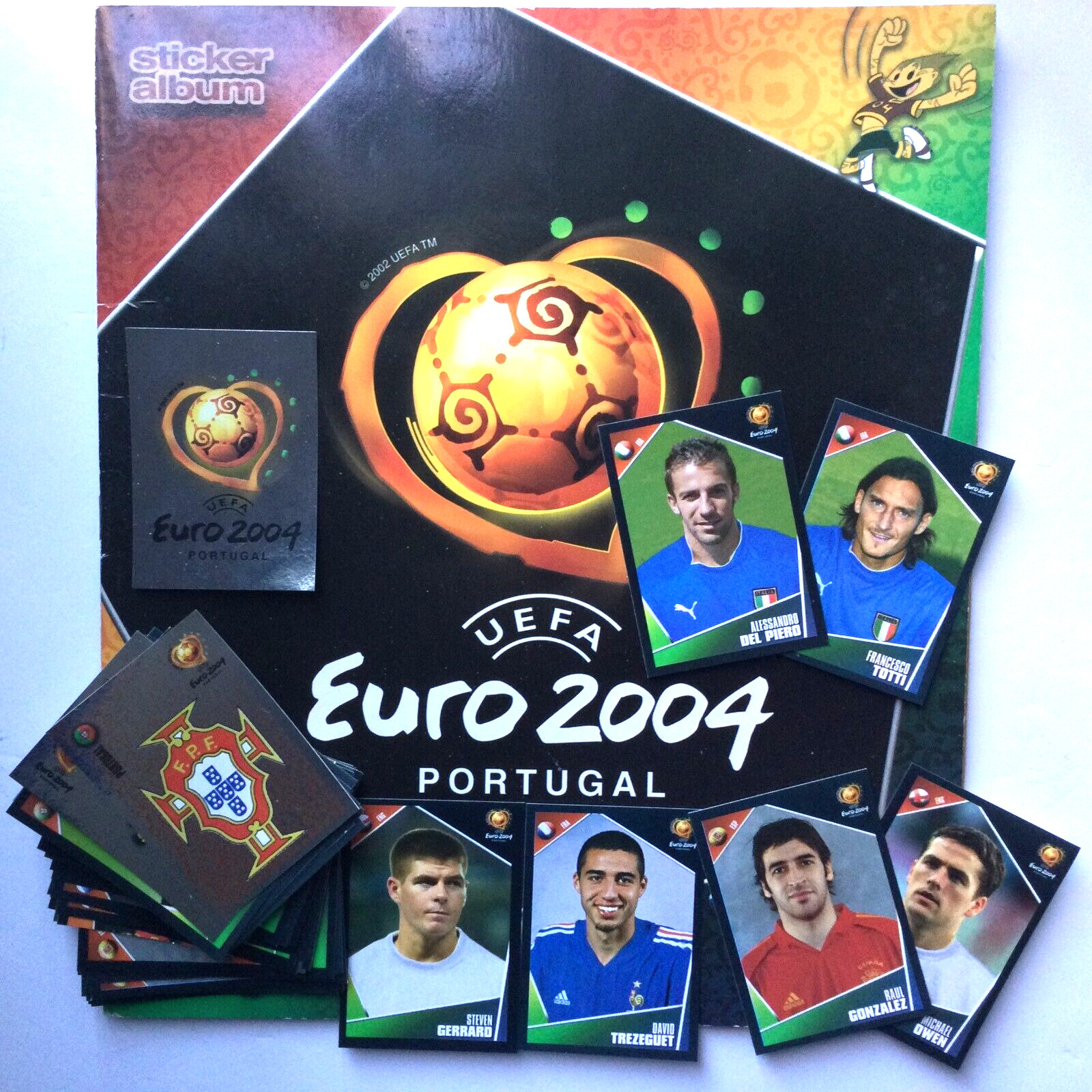 2004 Panini UEFA EURO Portugal ⚽️ Soccer Sticker Album pick #1 – 334
