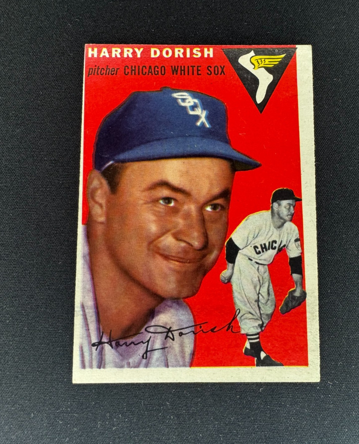 1954 Topps – Harry Dorish #110 White Back