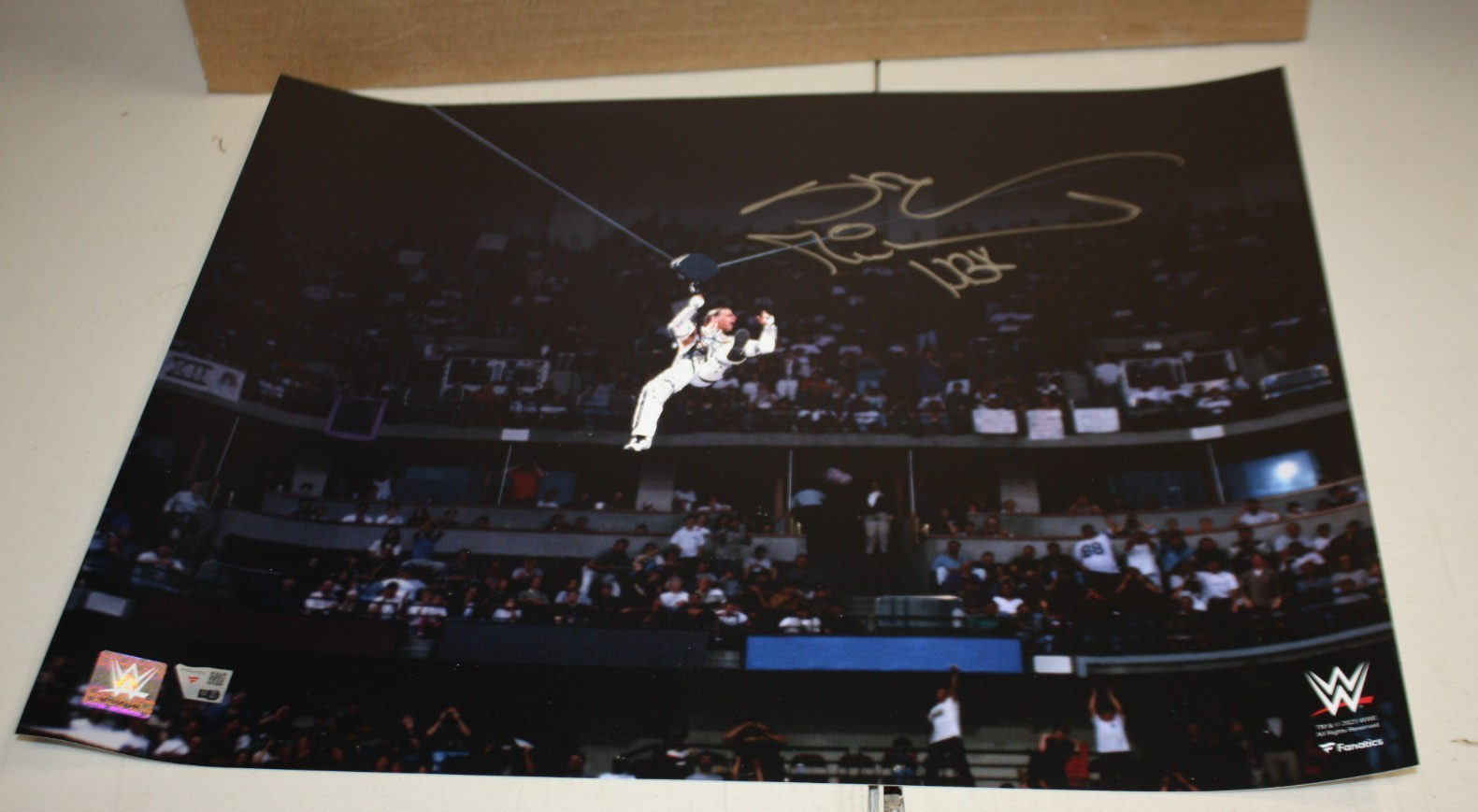 WWE WWF SHAWN MICHAELS HBK Autographed SIGNED 16X20 PHOTO Entrance FANATICS