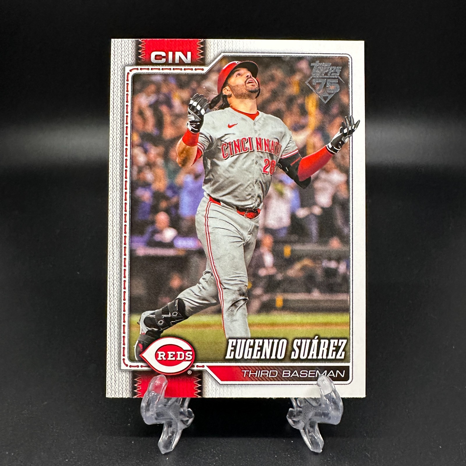 2026 Topps Series 2 – Eugenio Suarez #446 Reds