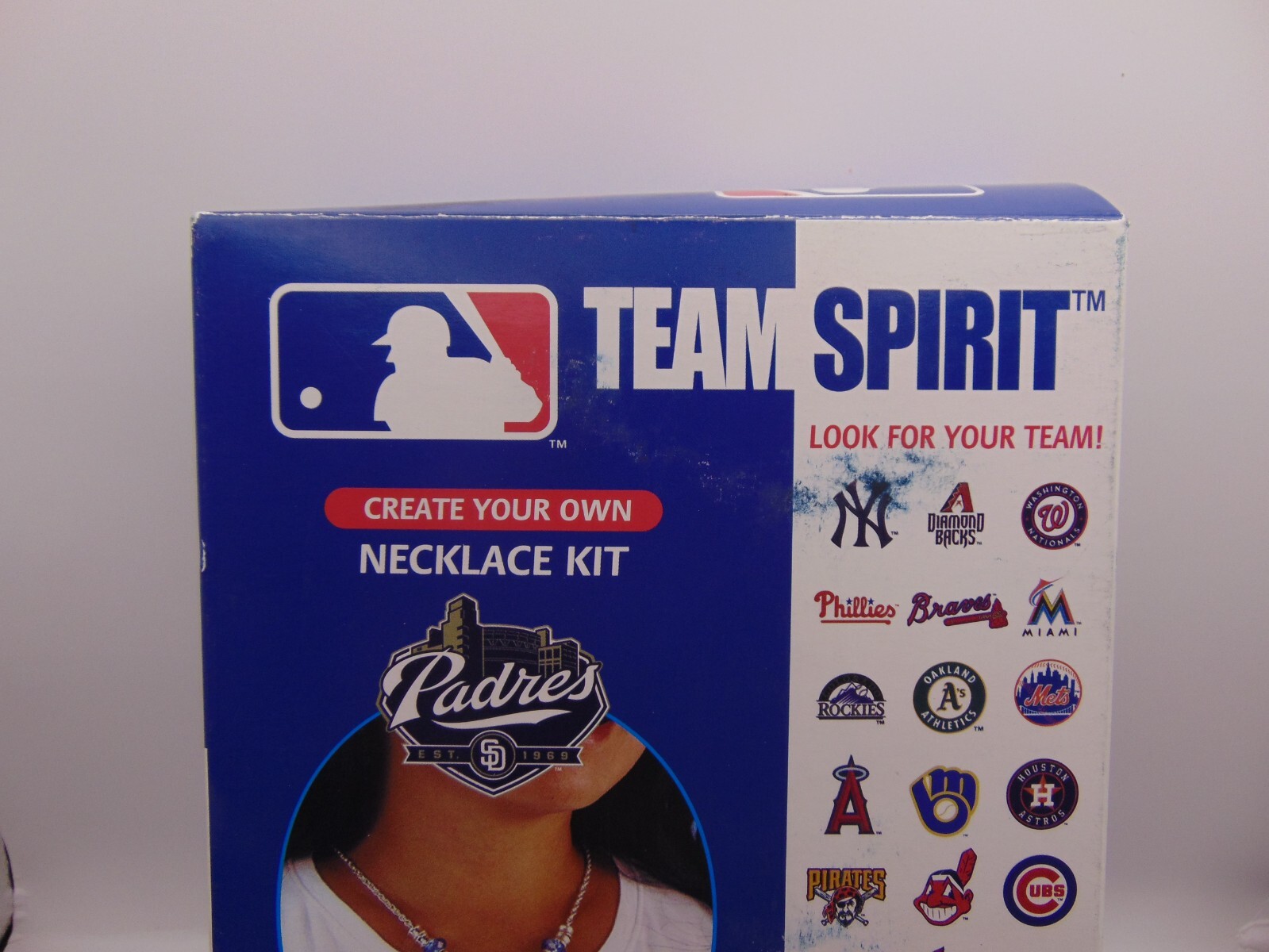 MLB Teams Necklace Pendant Kit DIY Team Spirit MLB Baseball San Diego Padres