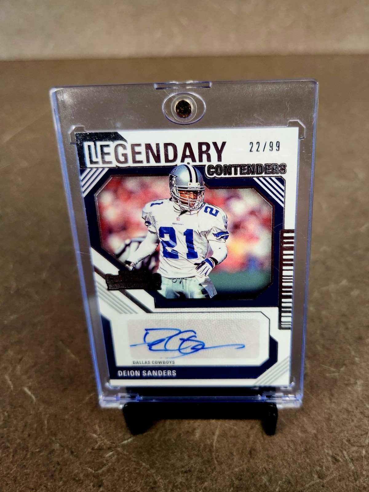 2024 Contenders Deion Sanders #LC-DSS Legendary Contenders Auto /99 Cowboys