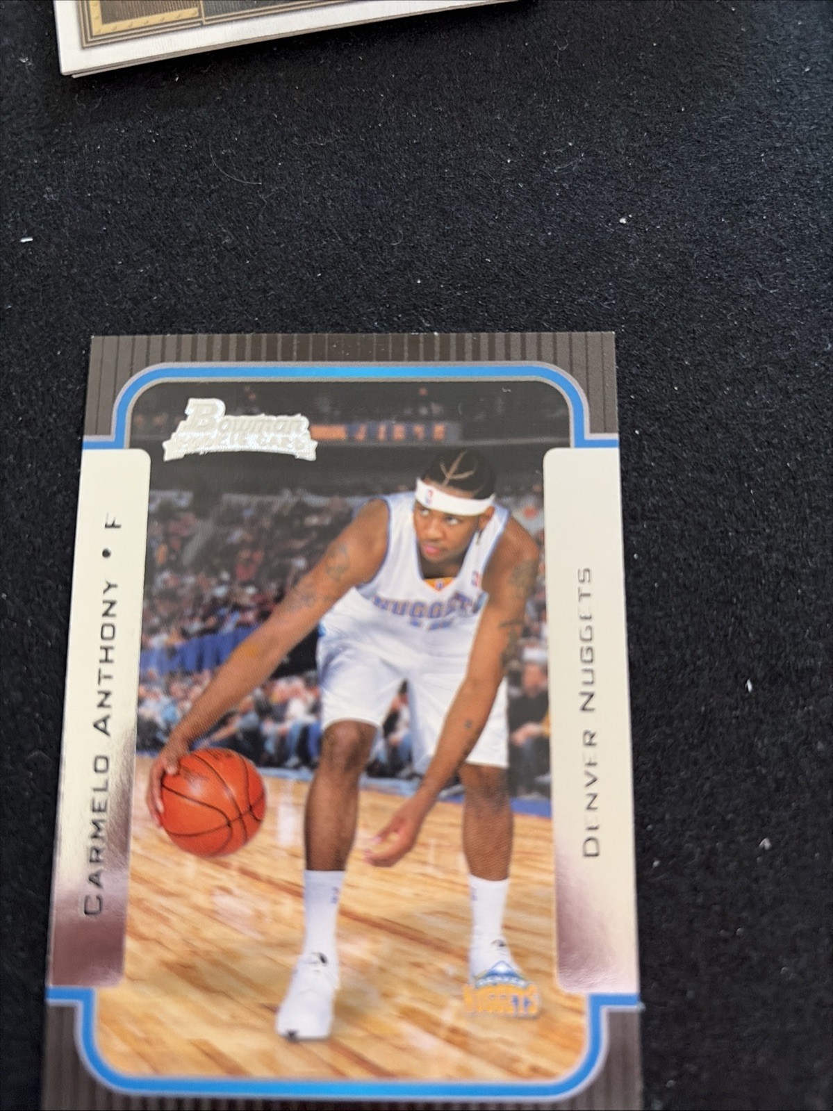 2003-04 Bowman #140 Carmelo Anthony Rookie Card