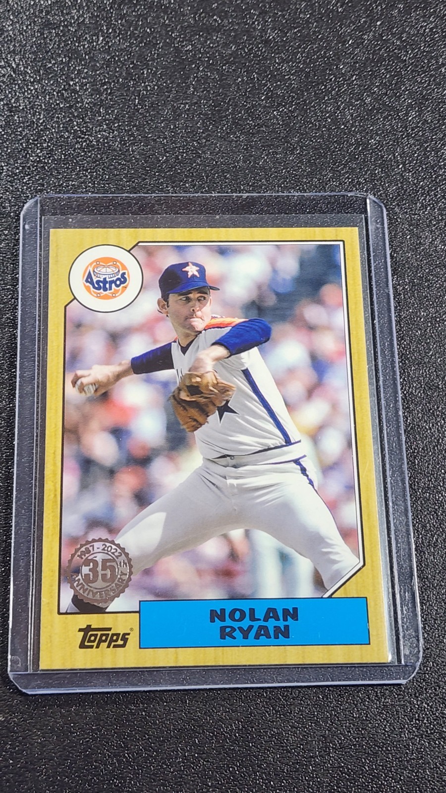 2022 Topps Series 1 – 1987 Topps Baseball 35th Anniversary Nolan Ryan #T87-94