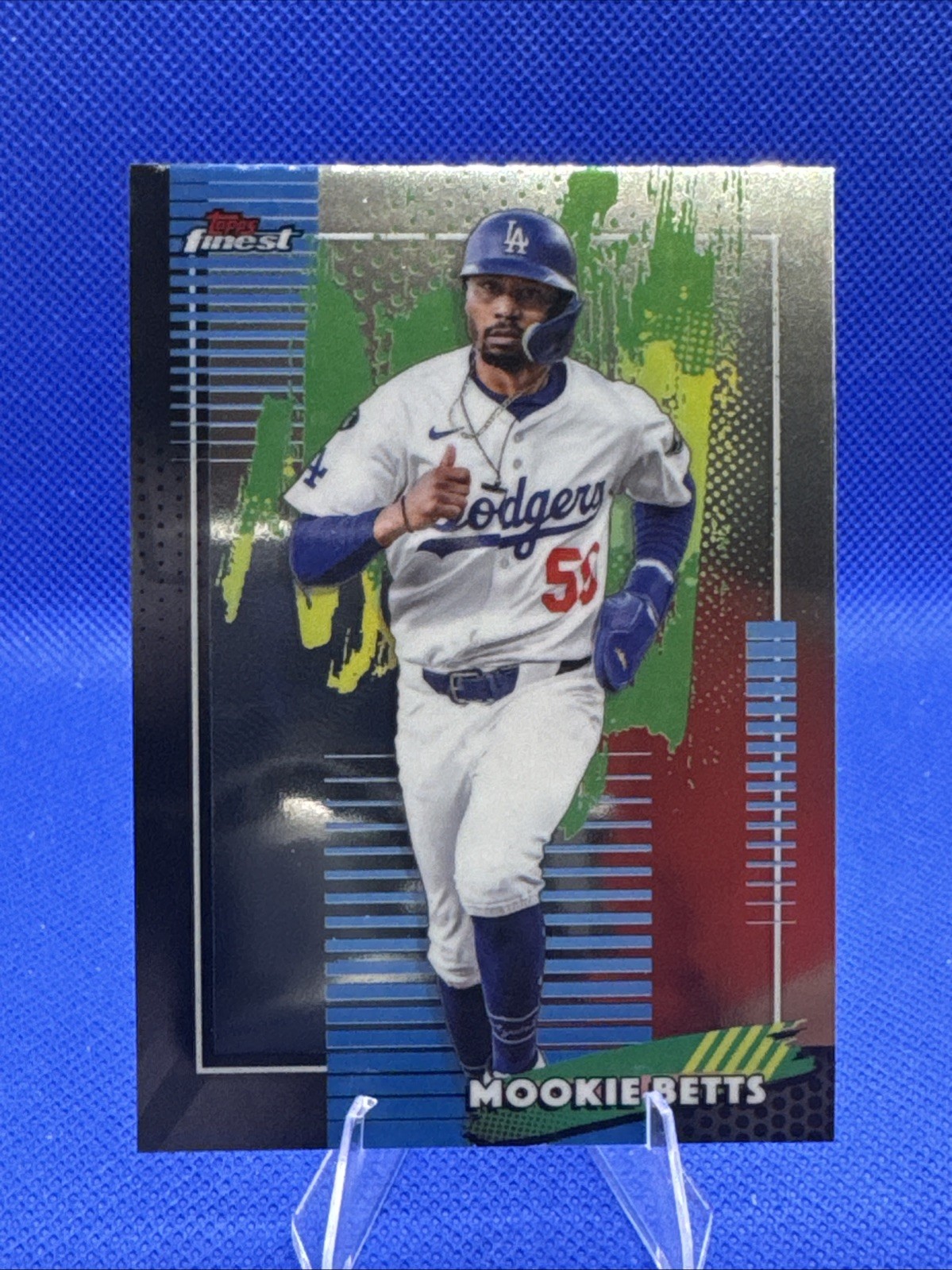 2026 Topps Finest Mookie Betts #45 Common Dodgers