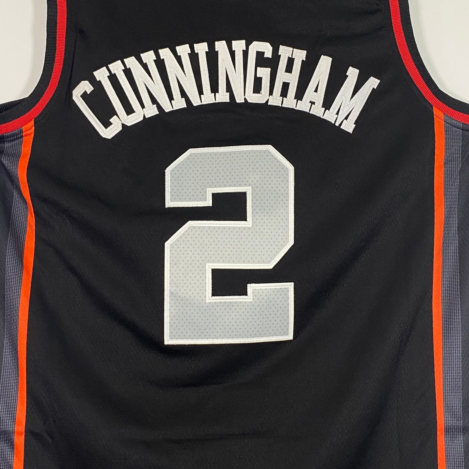 Cade Cunningham #2 Embroidered Jersey, Black, S/M/L/XL/XXL