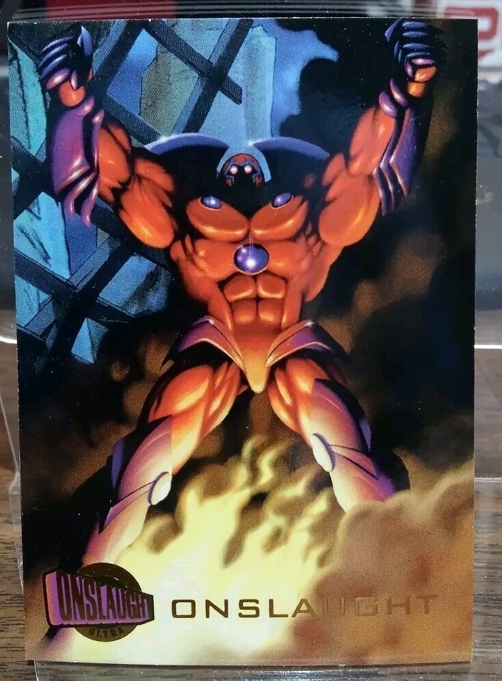 Onslaught Marvel Card Magnet Refrigerator Fridge Novelty X-Men Altered