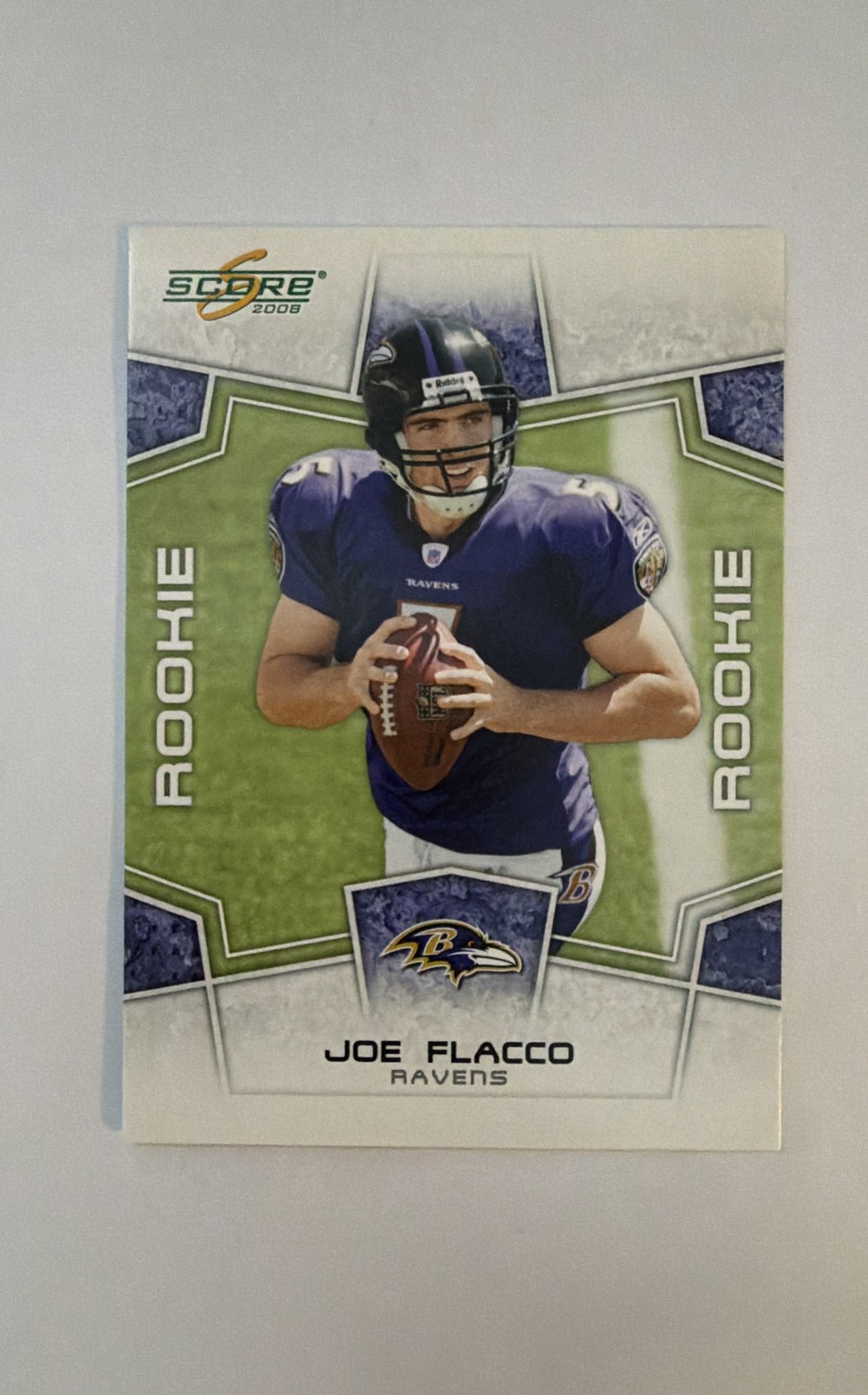 2008 Score – Rookie Joe Flacco #344 (RC)