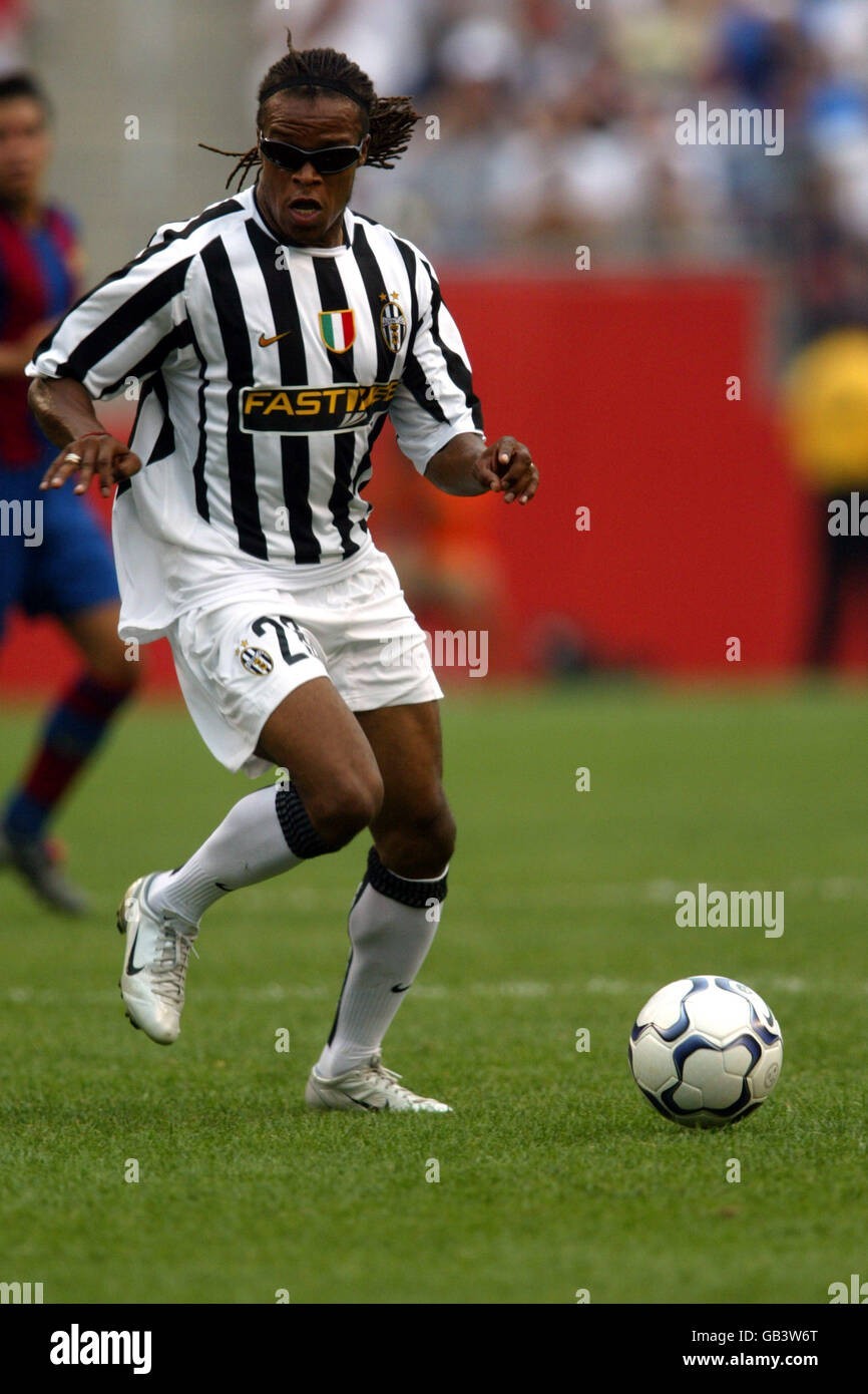 Nike XL 2003-04 Juventus Home Soccer Football Jersey #26 Edgar Davids