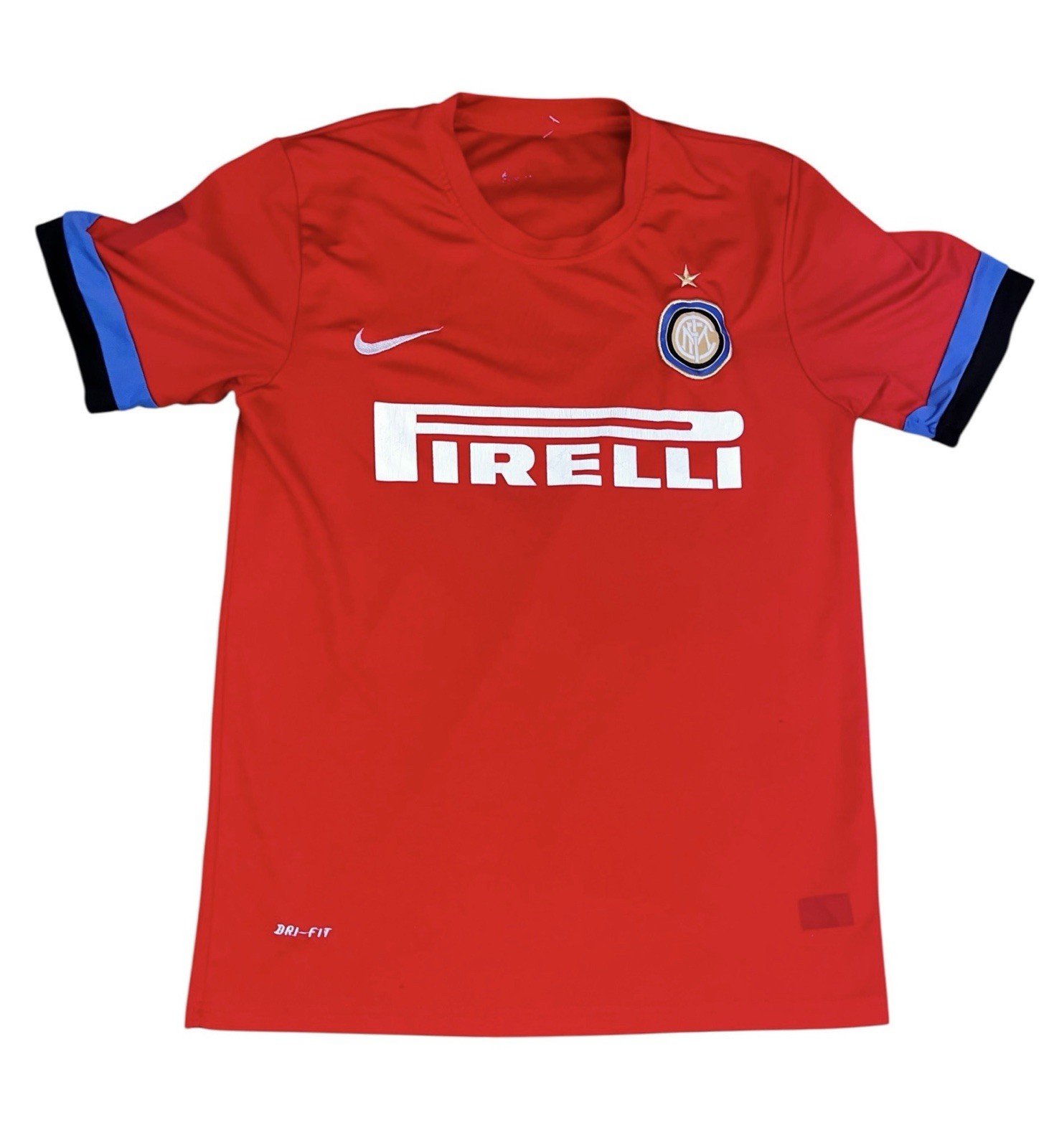 100% Authentic Inter Milan Italy Away Third Kit Nike Soccer Jersey Large Men