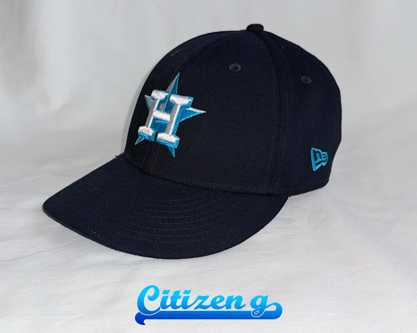 HOUSTON ASTROS New Era 2024 Father’s Day 59FIFTY Low Profile Fitted Hat sz 7 5/8
