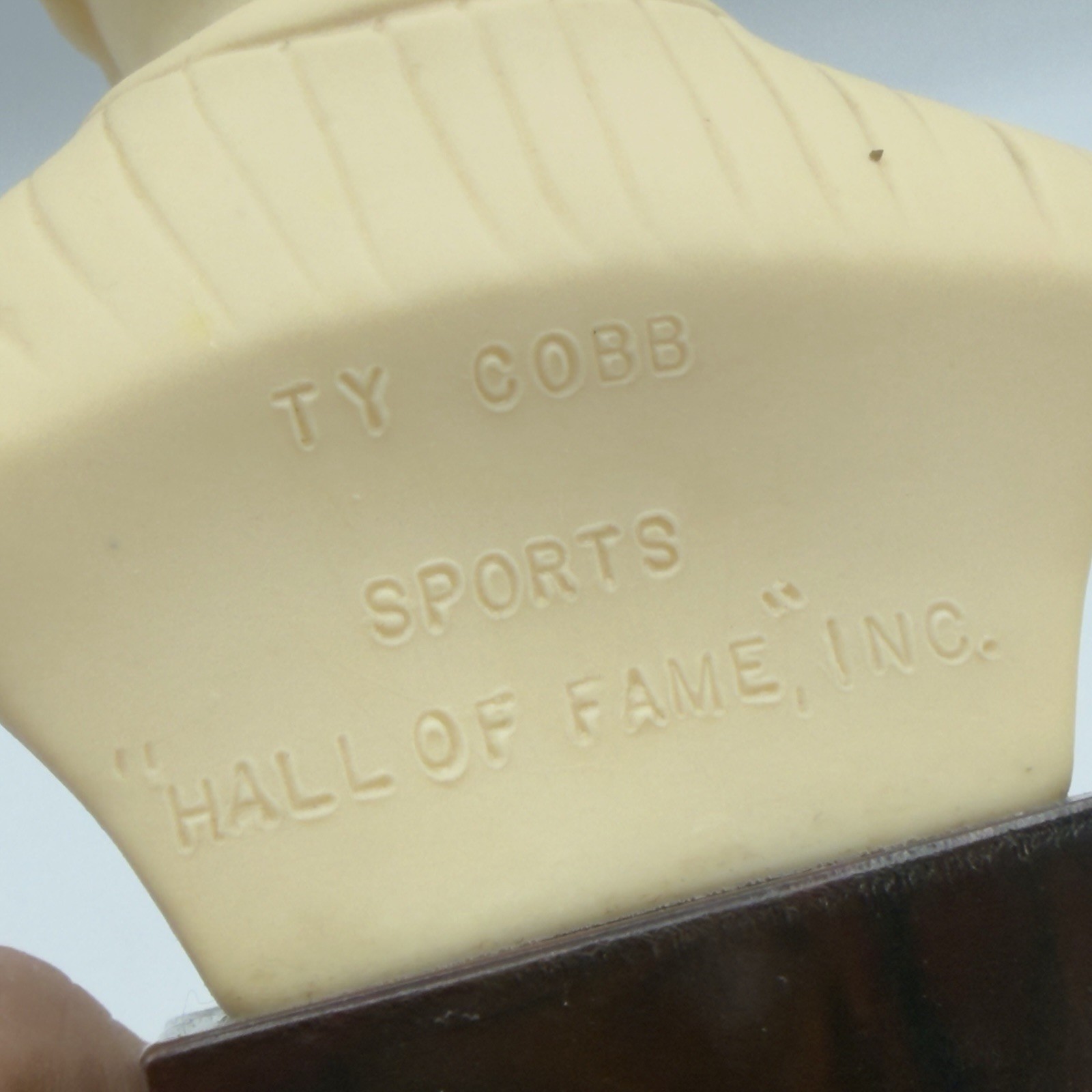 Ty Cobb Detroit Tigers 1963 Baseball Hall of Fame Plastic Bust Statue See Pics