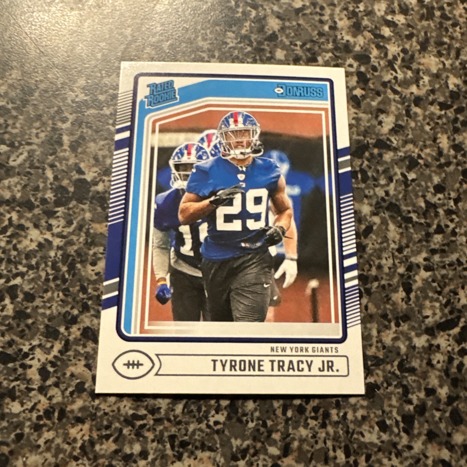 2024 Panini Donruss – Rated Rookie #364 Tyrone Tracy Jr. (RC) – New York Giants