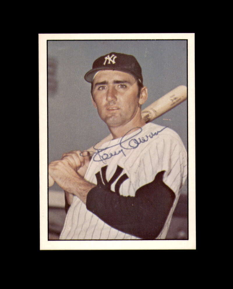 Billy Cowan Hand Signed 1978 TCMA 60’s New York Yankees Autograph