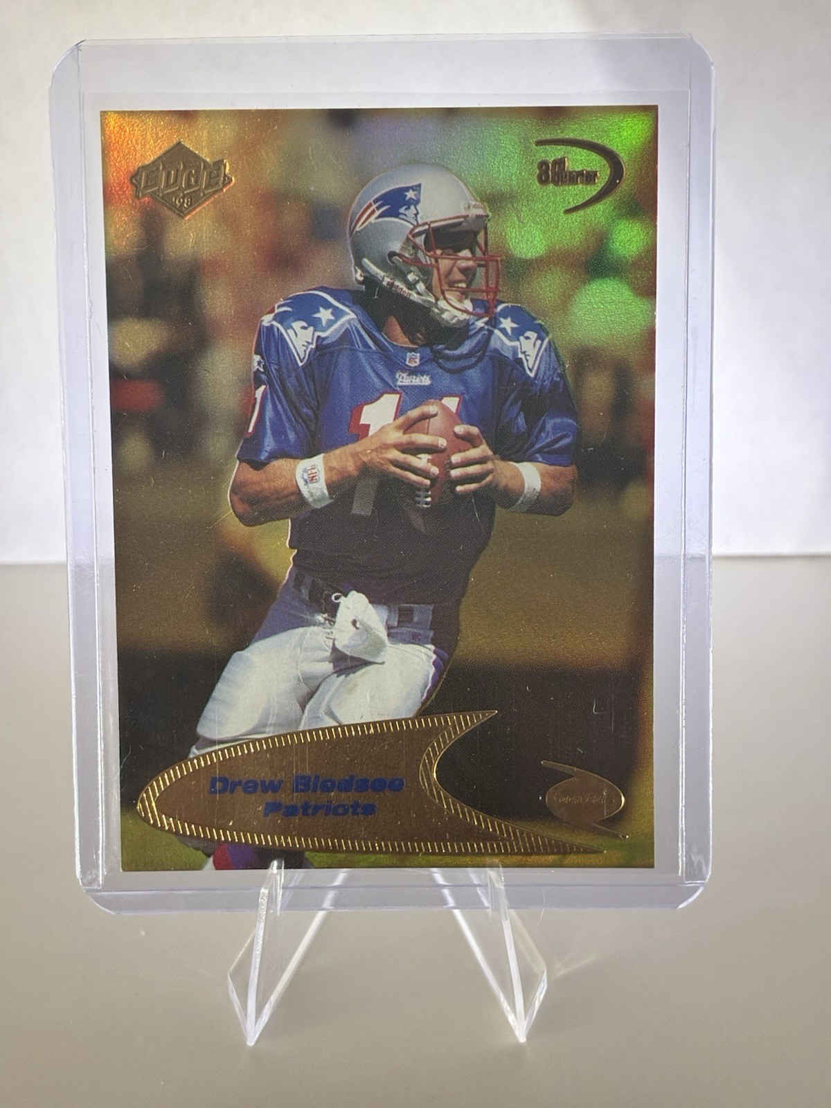 1998 CE Odyssey Level 2 3rd Quarter Hologold Drew Bledsoe /150