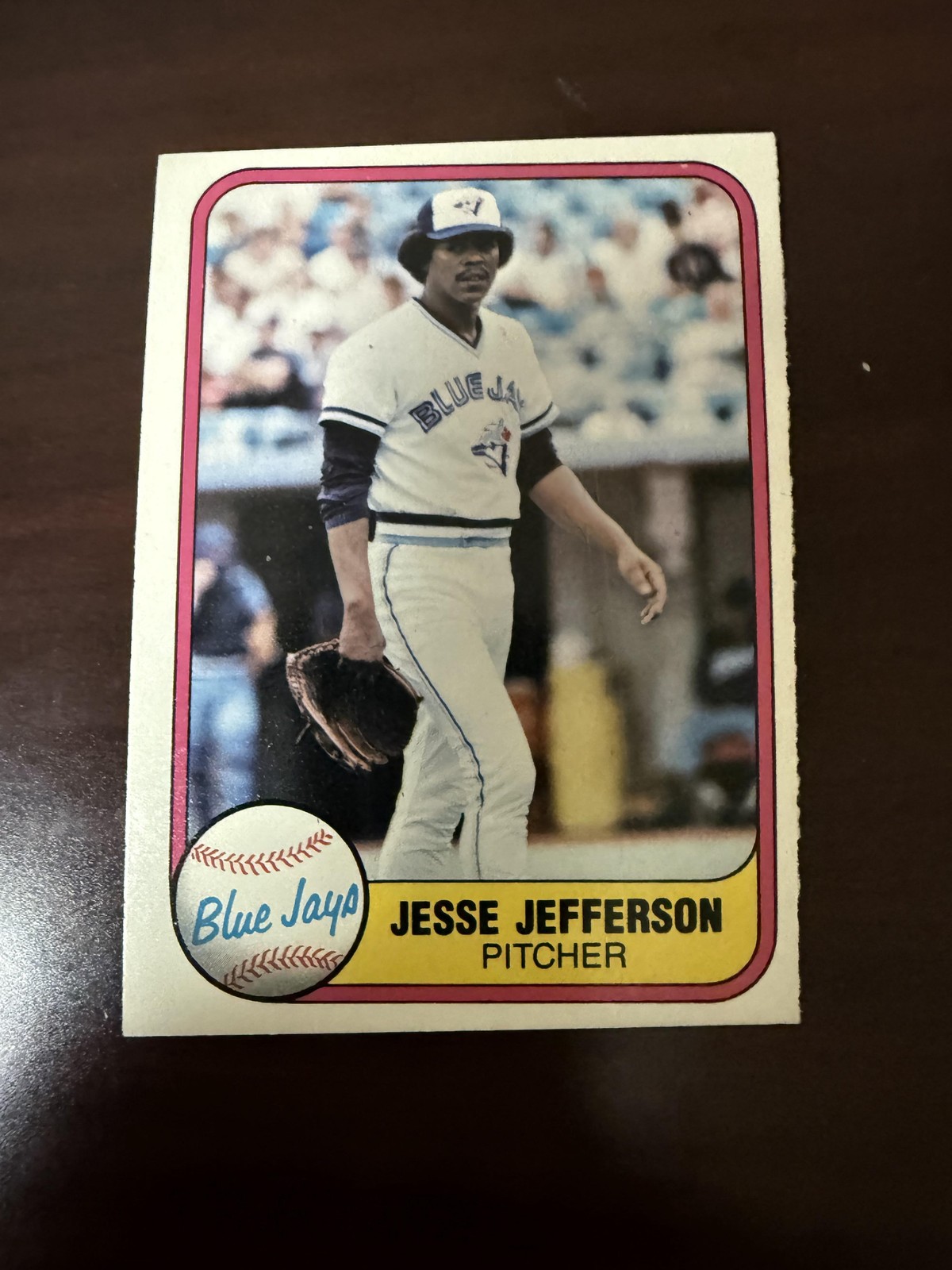 1981 Fleer #419a Jesse Jefferson