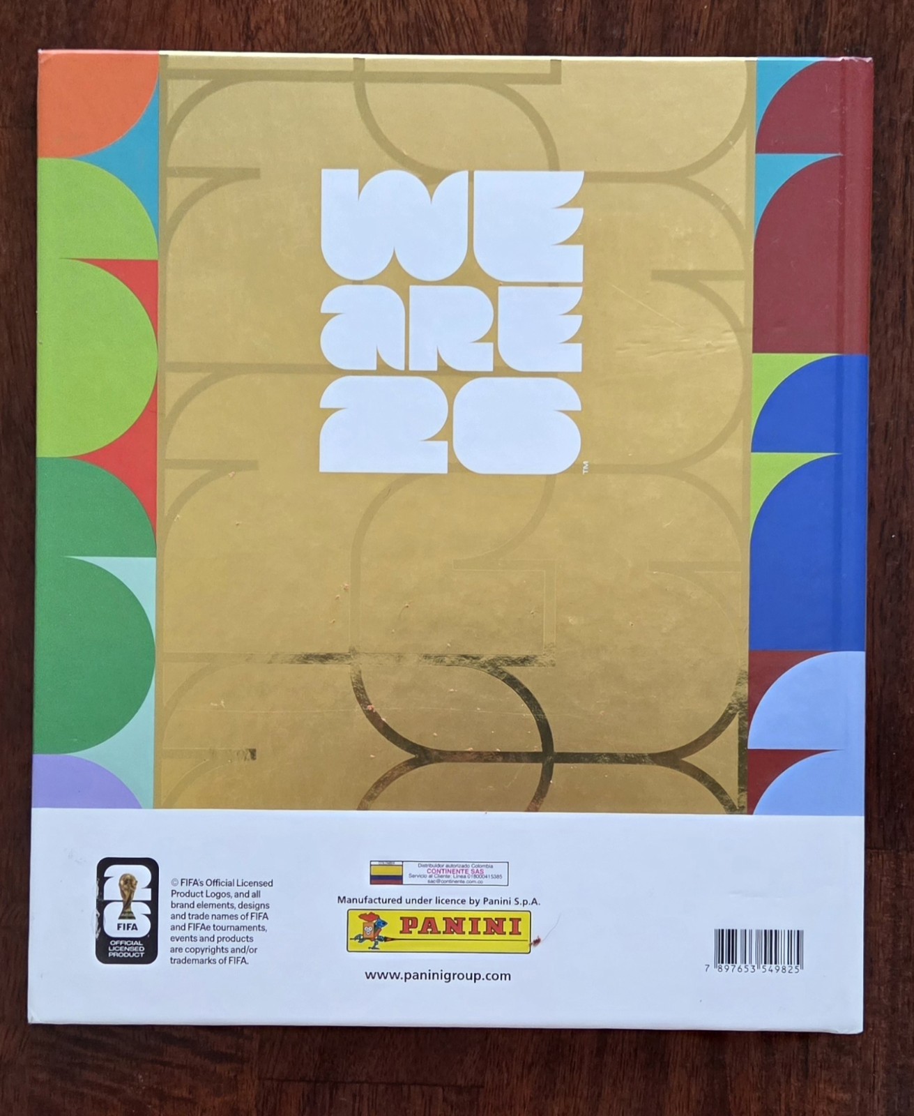 Panini FIFA World Cup 2026 Official Hardcover Sticker Album Spanish