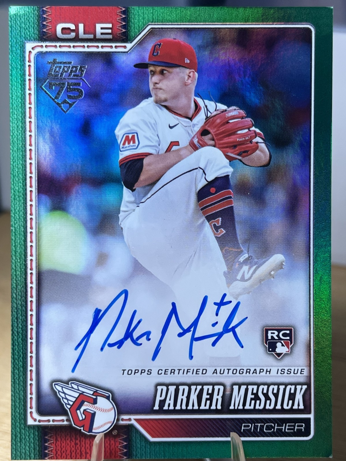 2026 Topps Parker Messick Autograph Green /99