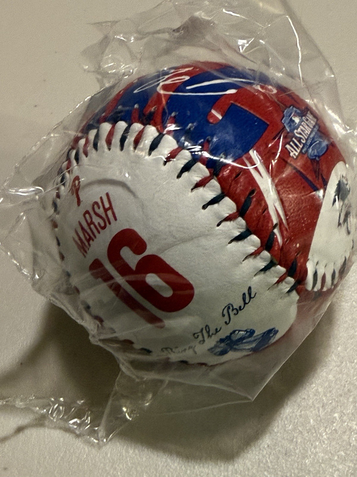 All-Star Game Brandon Marsh Baseball Philadelphia Ball 2026 MLB Ring The Bell 16