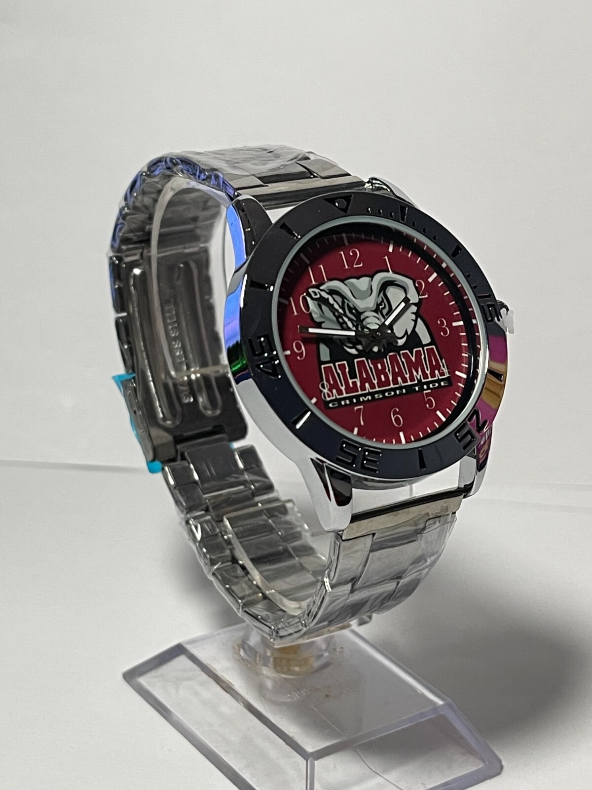 Alabama Crimson Tide NCAA Stainless-Steel Watch NEW