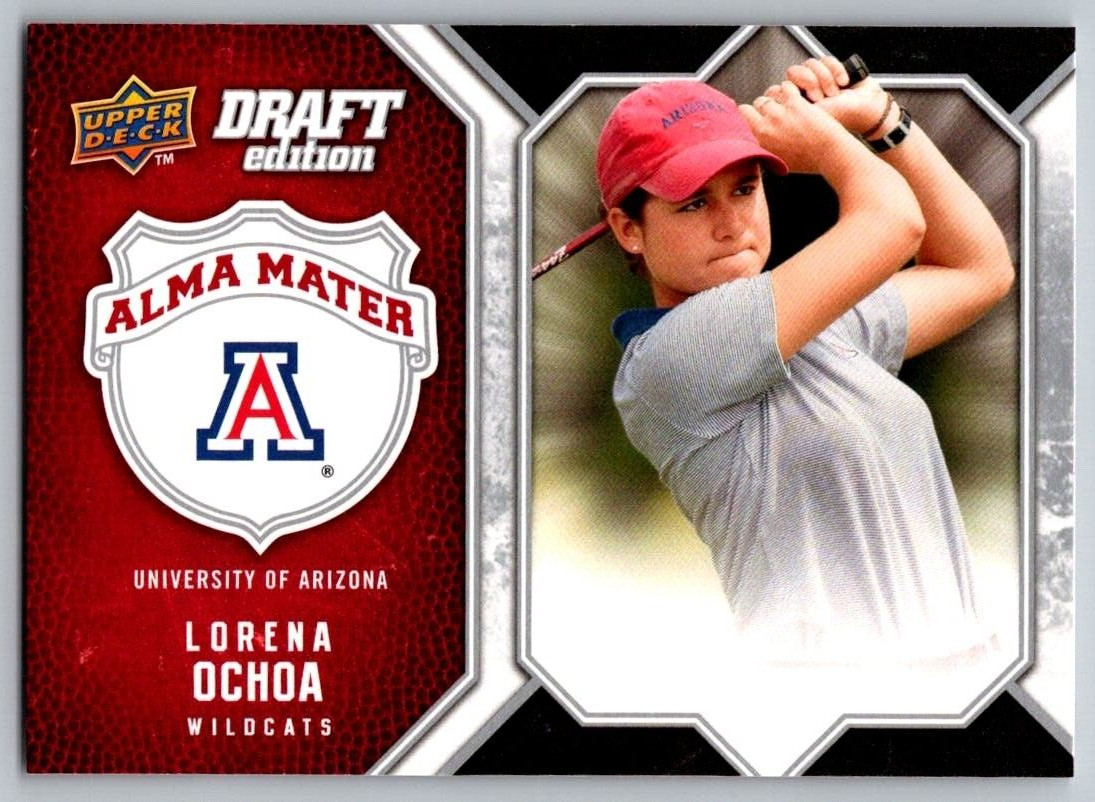LORENA OCHOA 2009-10 Upper Deck Draft Edition Alma Mater #AM-LO