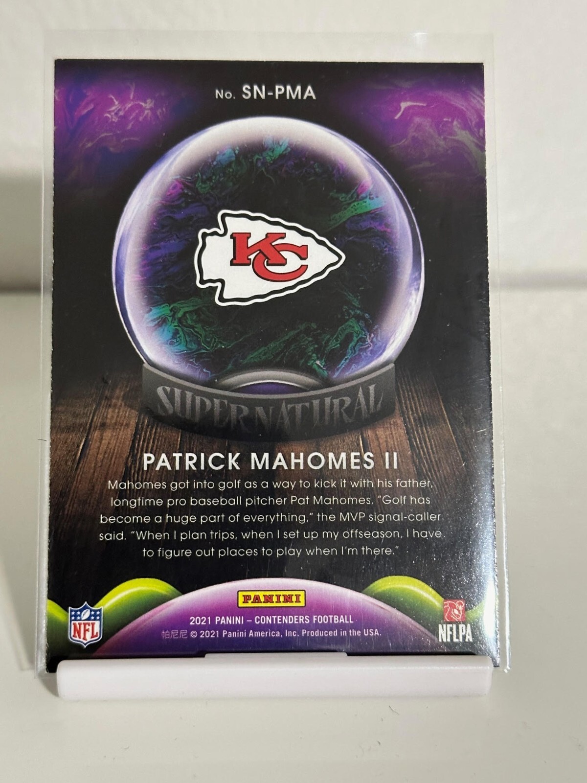 2022 Panini Select Draft Picks Patrick Mahomes CGC Graded GemMint 9 +Bonus Cards