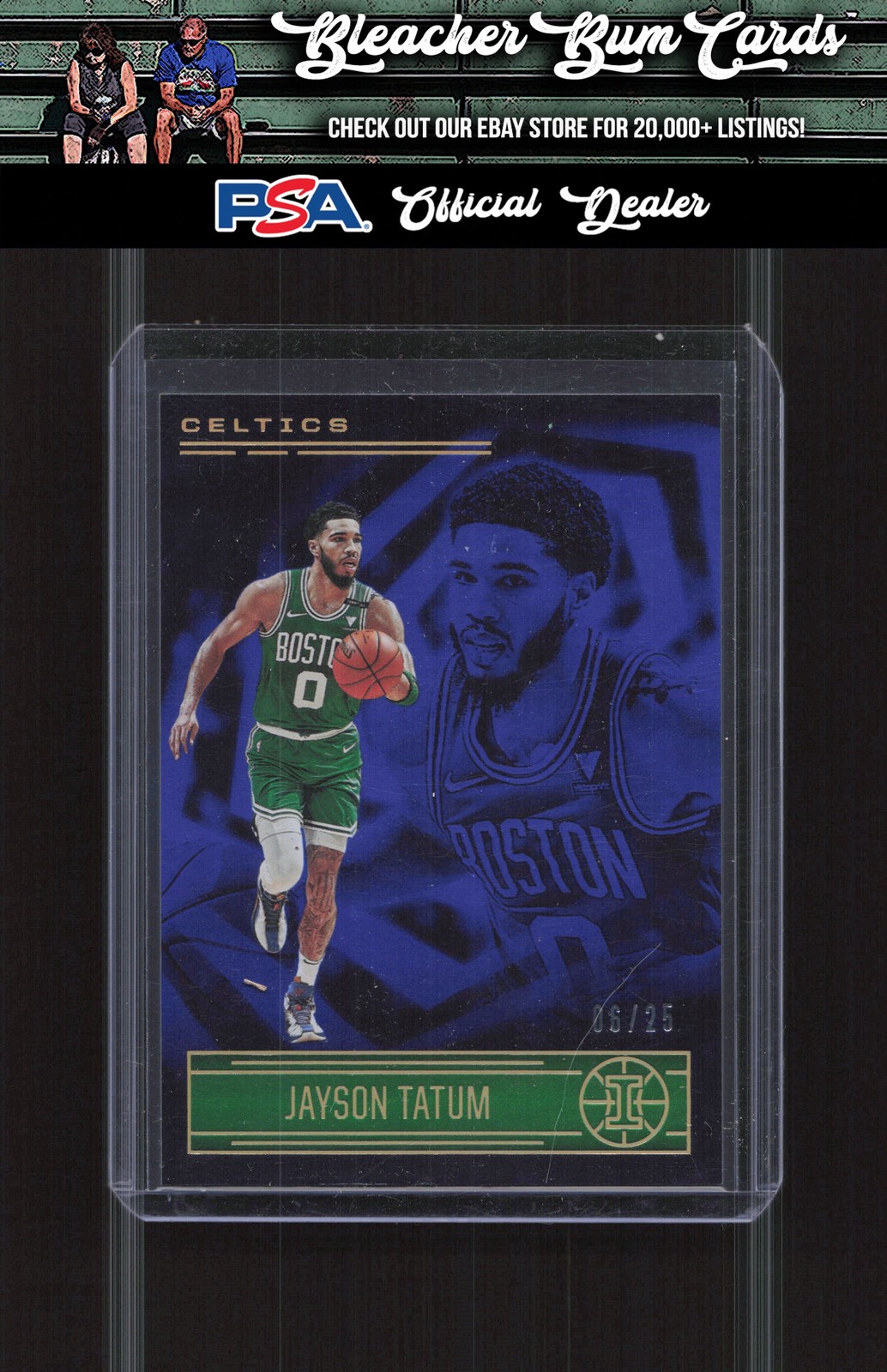 2020-21 Panini Illusions 137 Jayson Tatum Blue #/25