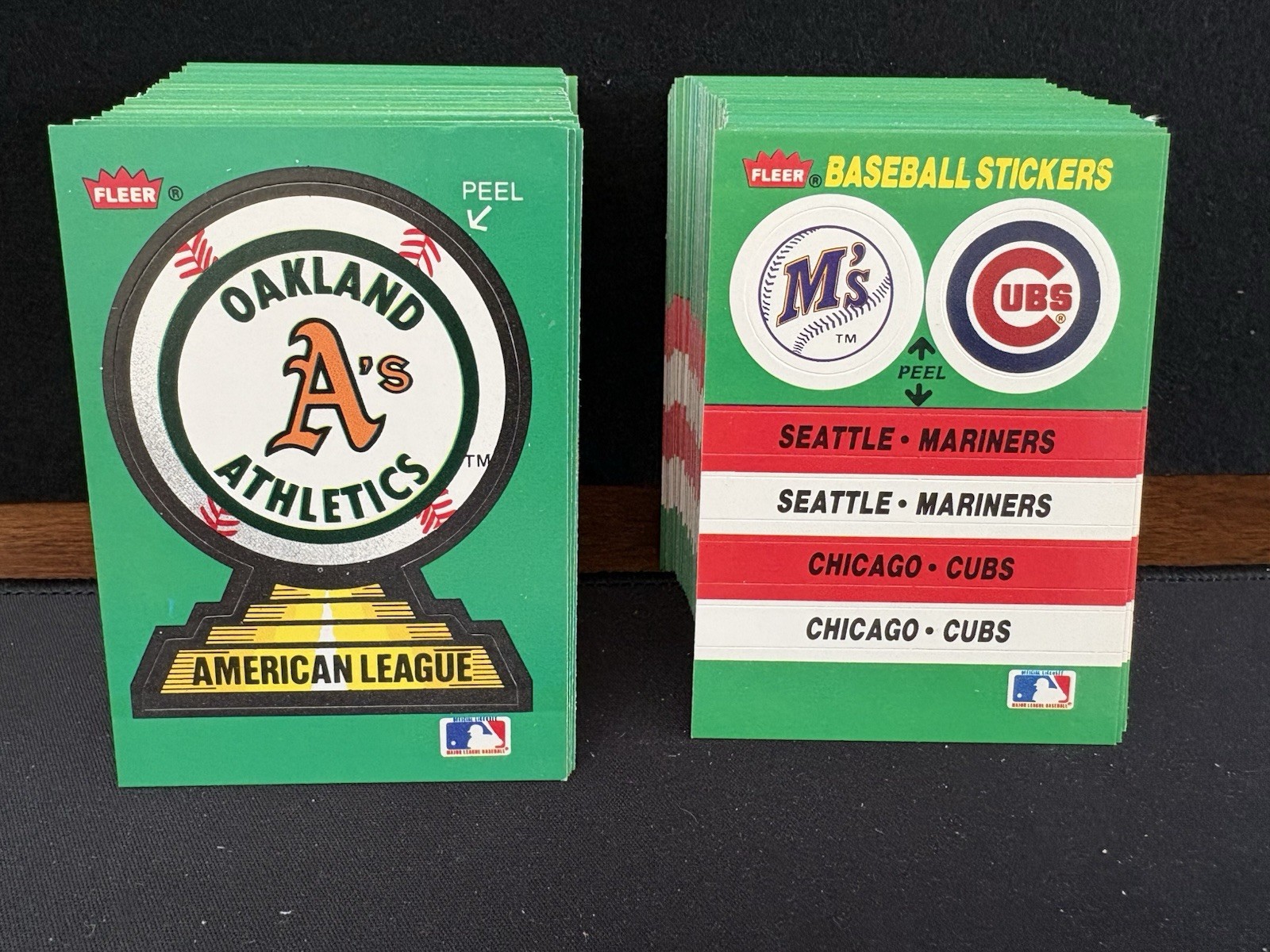 1988 Fleer – Team Stickers Inserts PICK YOUR TEAM
