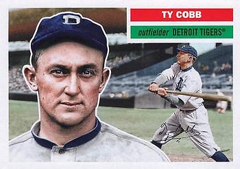 Ty Cobb 2023 Topps Archives – #22 (1956) – Detroit Tigers
