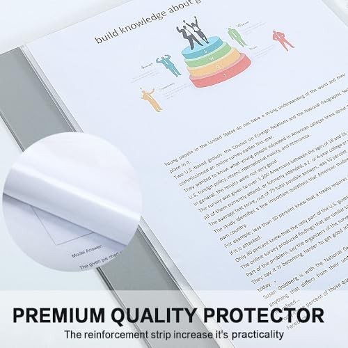 Sheet Protectors, Heavy Duty Clear Plastic Page Protectors Sheet 900 Pack