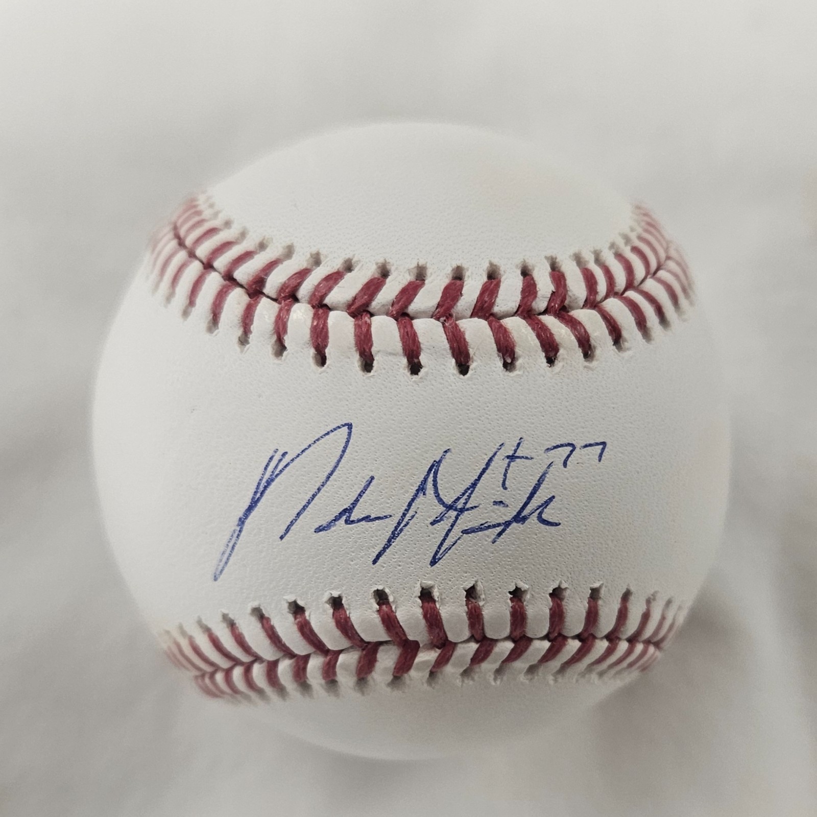 Parker Messick Signed MLB Baseball JSA Witness