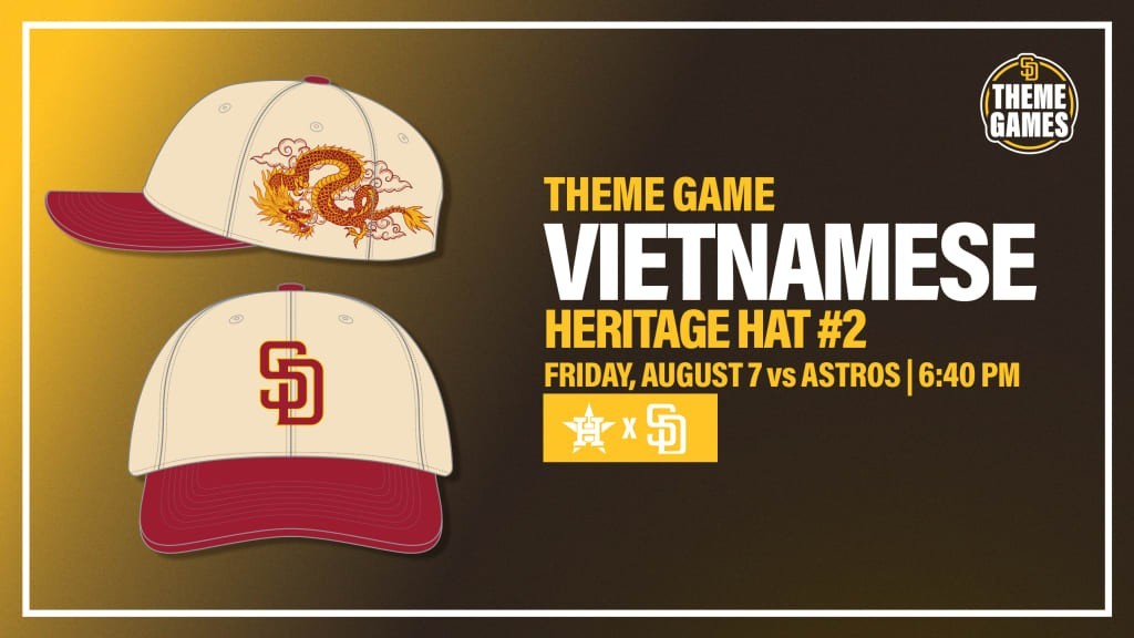 PRESALE San Diego Padres Vietnamese Vietnam Theme Night Hat 8/07/2026