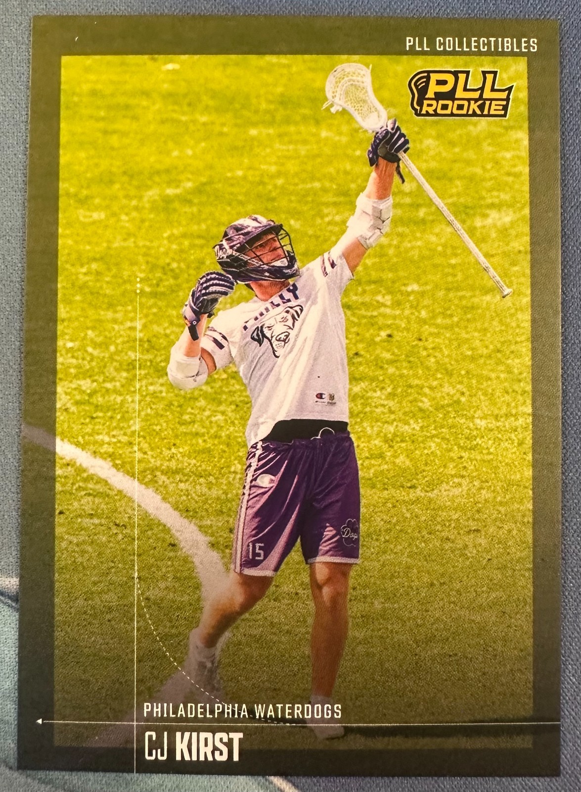 2026 PREMIER LACROSSE LEAGUE PLL FIELDSIDE II CJ KIRST MATTE FINISH SP RC #88