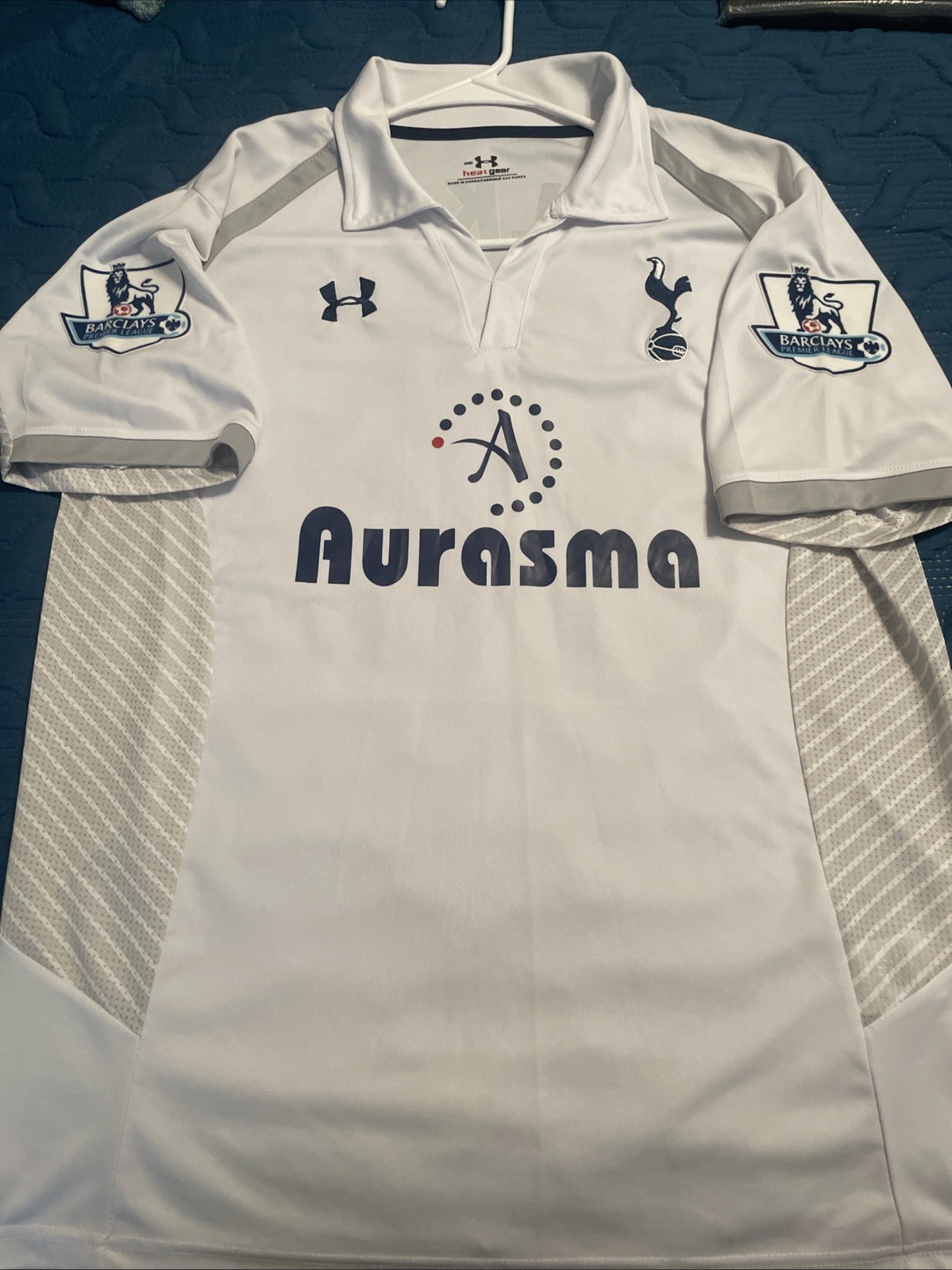 Under Armour Tottenham White Men’s Medium Soccer Jersey 28 Kyle Walker