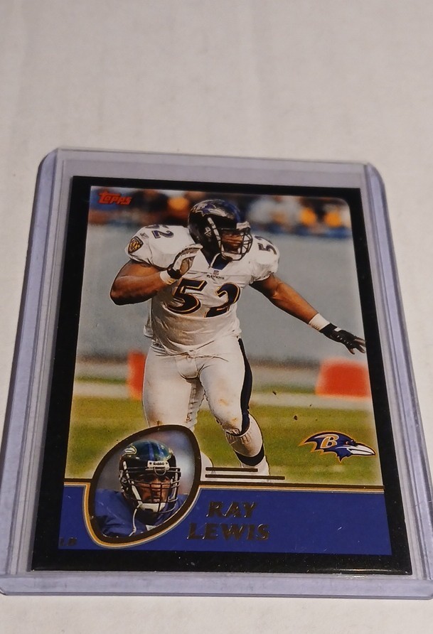 2003 Topps – Ray Lewis #265 Black /150