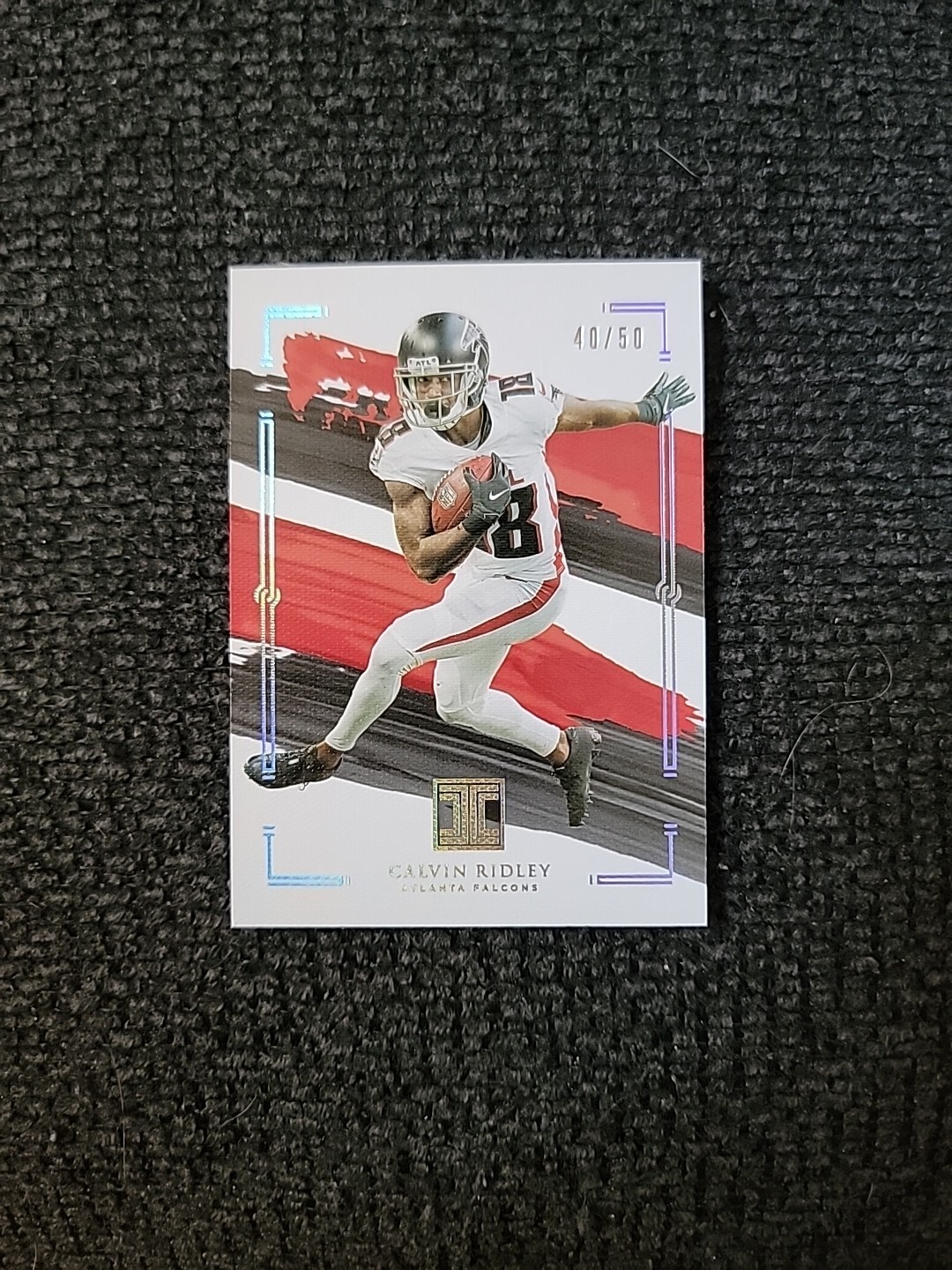 2021 Impeccable Football Calvin Ridley #5 Silver Parallel 40/50 – SC6225