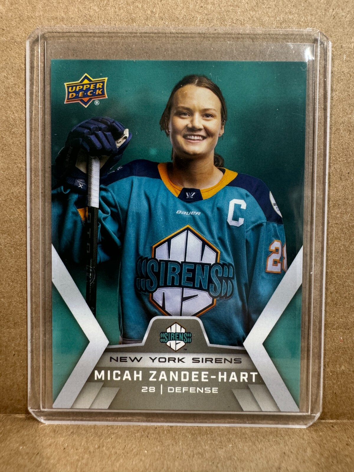 2024-25 Upper Deck PWHL Showcase Base, Purple, Logo Cards – Pick from Multiple