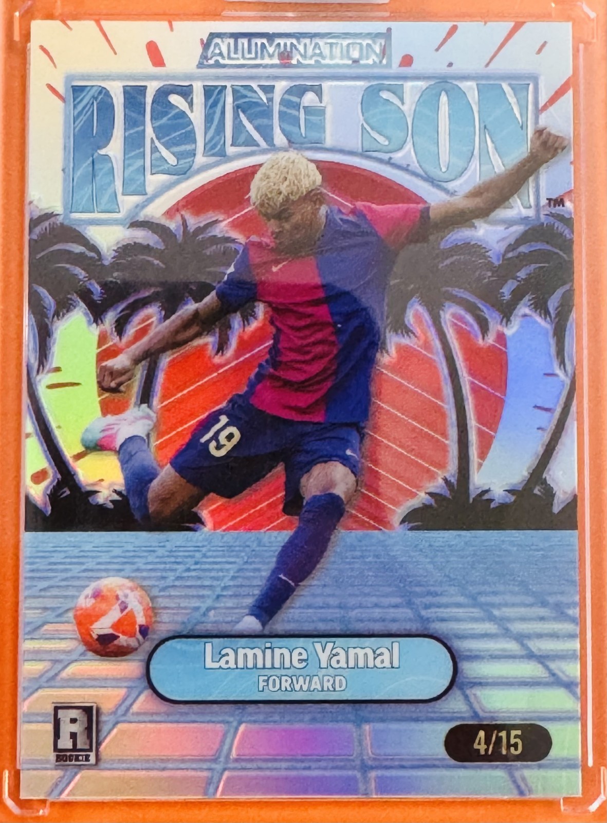 Spain World Cup Lamine Yamal /15 Rising Son Alumination Rookie RC
