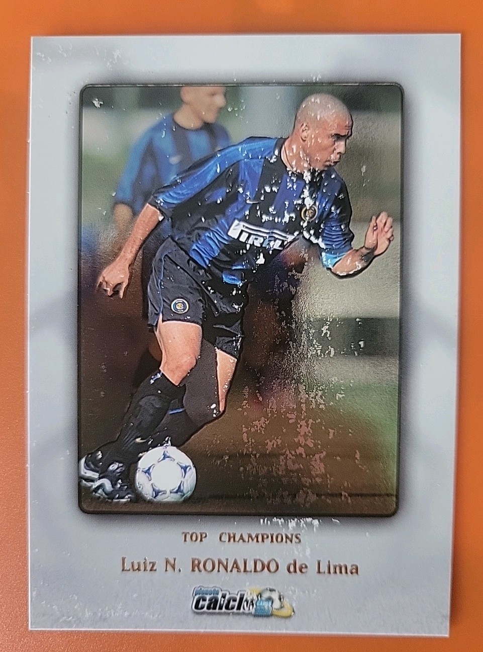 Pianeta Calcio 2000 Ronaldo Top Champions Card #324
