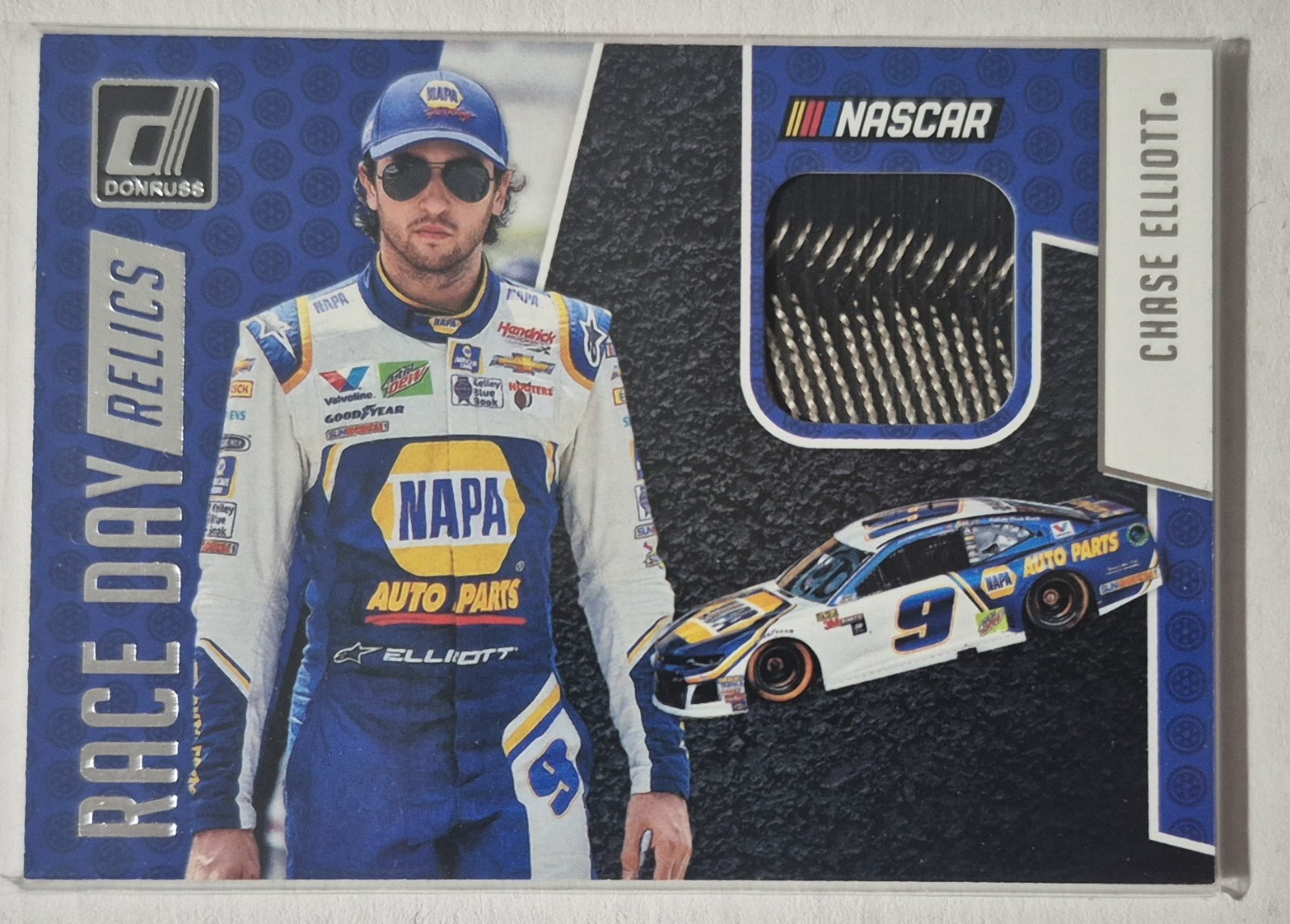 2019 Panini Donruss Racing Chase Elliott Race Day Relics Patch #RD-CE NASCAR