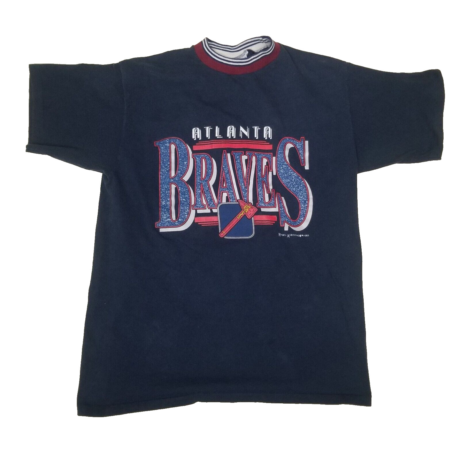 True-Fan Sportswear Atlanta Braves 1993 T-shirt Size Large