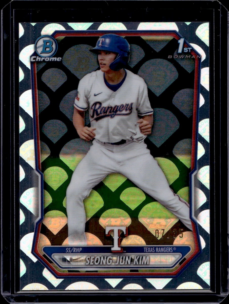 Seong-Jun Kim 2026 Bowman 1st Chrome #BCP-45 Bowman Logofractor #D 07/35